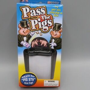 Pass The Pigs Classic Dice Party Game  Family Game Night Kids 8+ & Adults